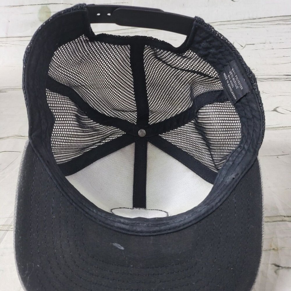 Rip Curl Grey Adjustable Mesh Snapback Baseball C… - image 5